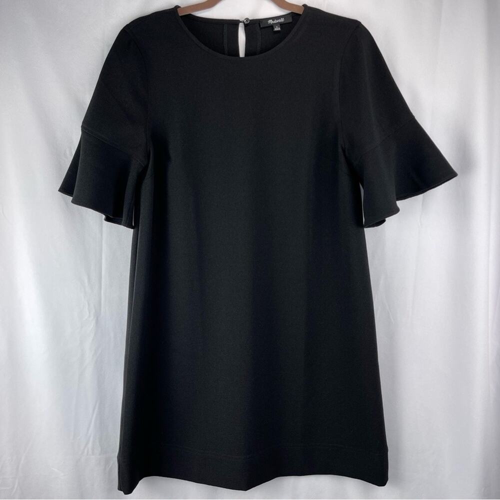 Madewell Flutter-Sleeve Mini Dress
